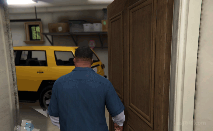 GTA5『運命の仕事』マイケルの自宅の車庫