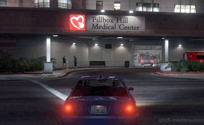 GTA5不審者と変質者『バインウッド土産：アル』アルが病院に突っ込む