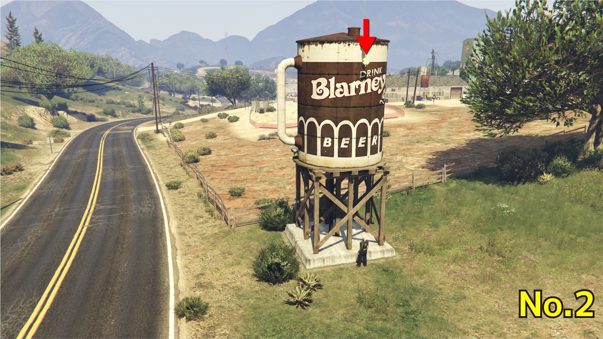 ラッキークローバーの場所