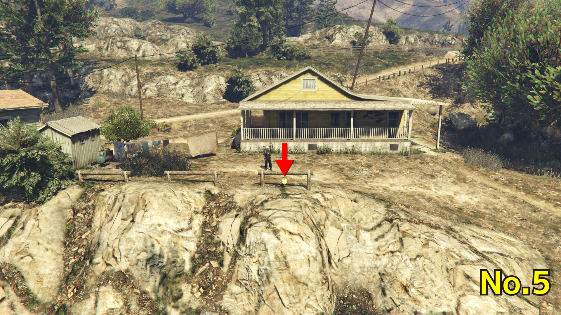 ラッキークローバーの場所