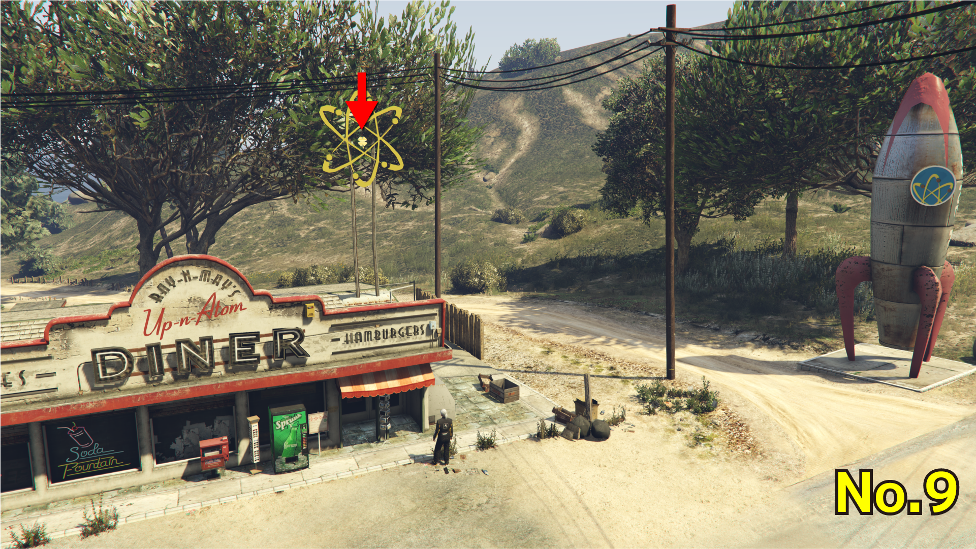 ラッキークローバーの場所