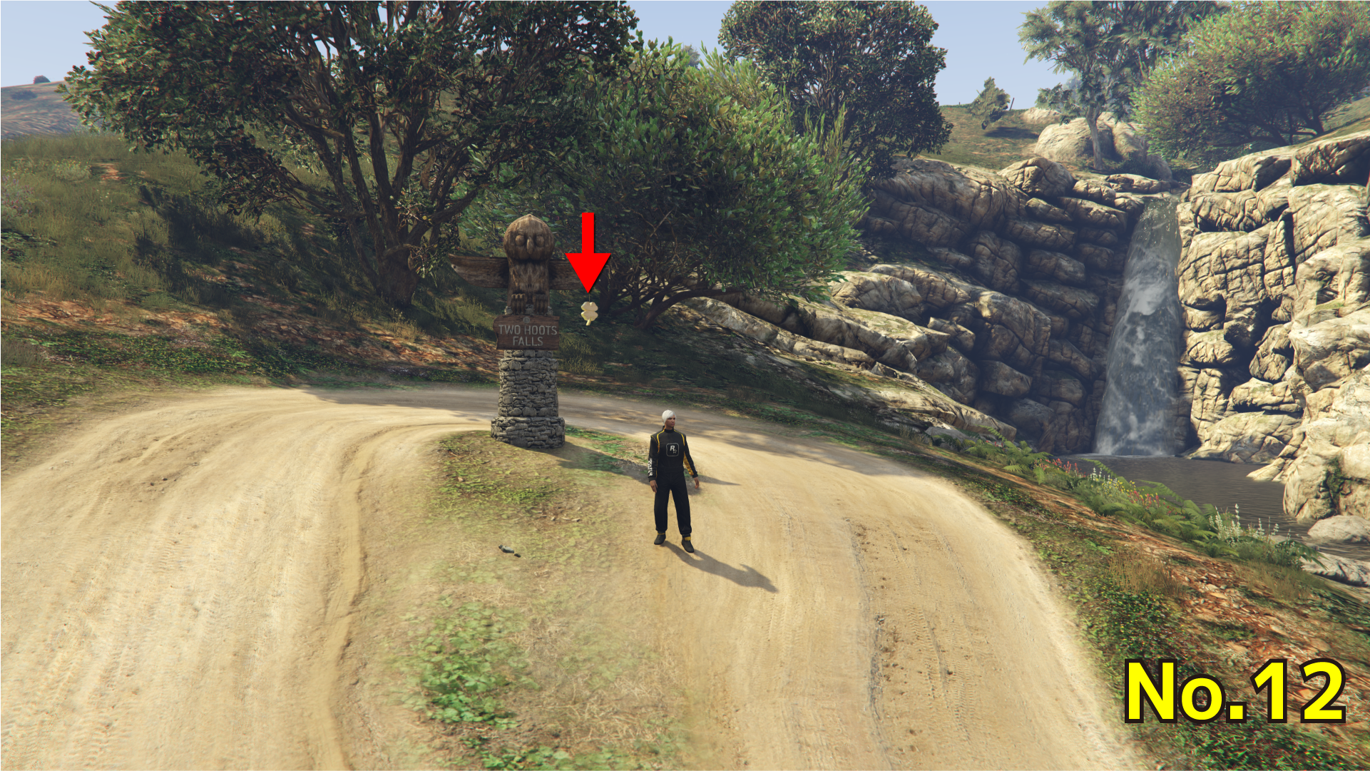 ラッキークローバーの場所