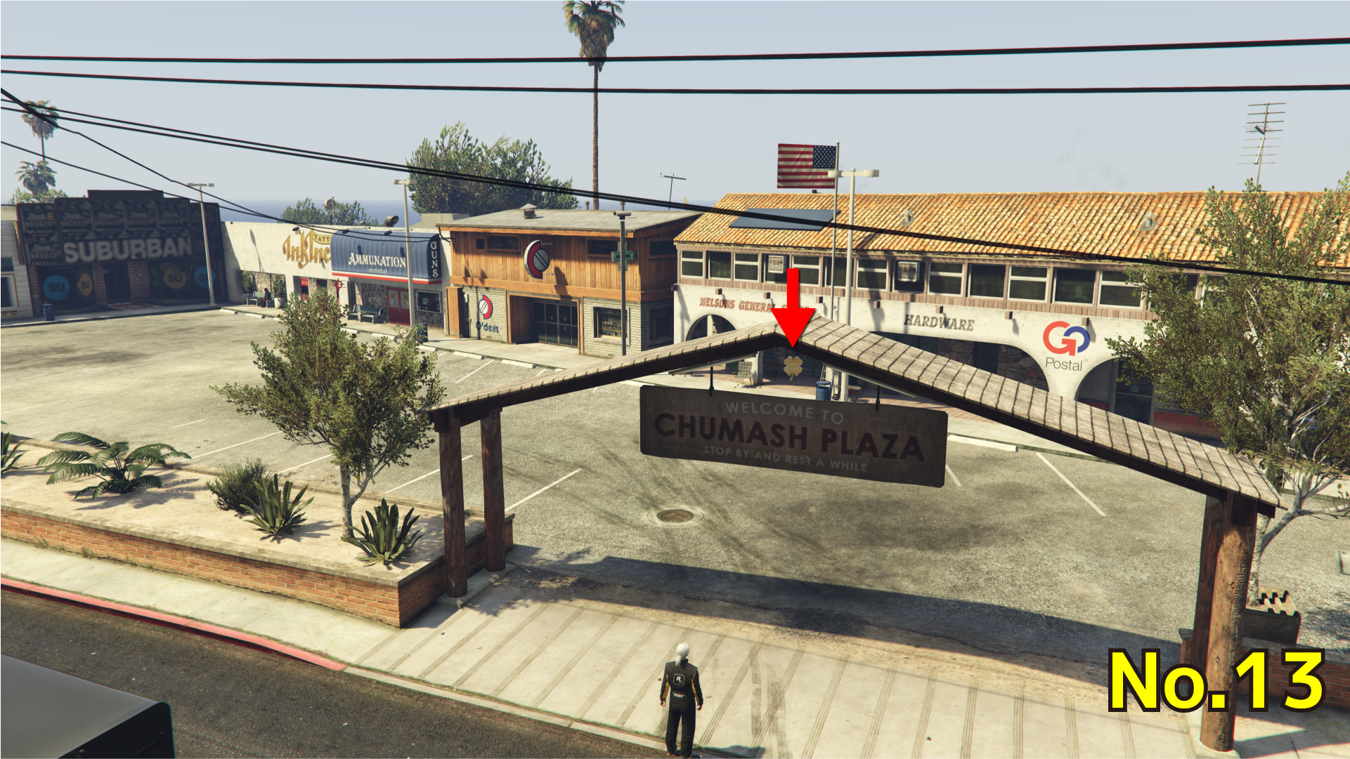 ラッキークローバーの場所