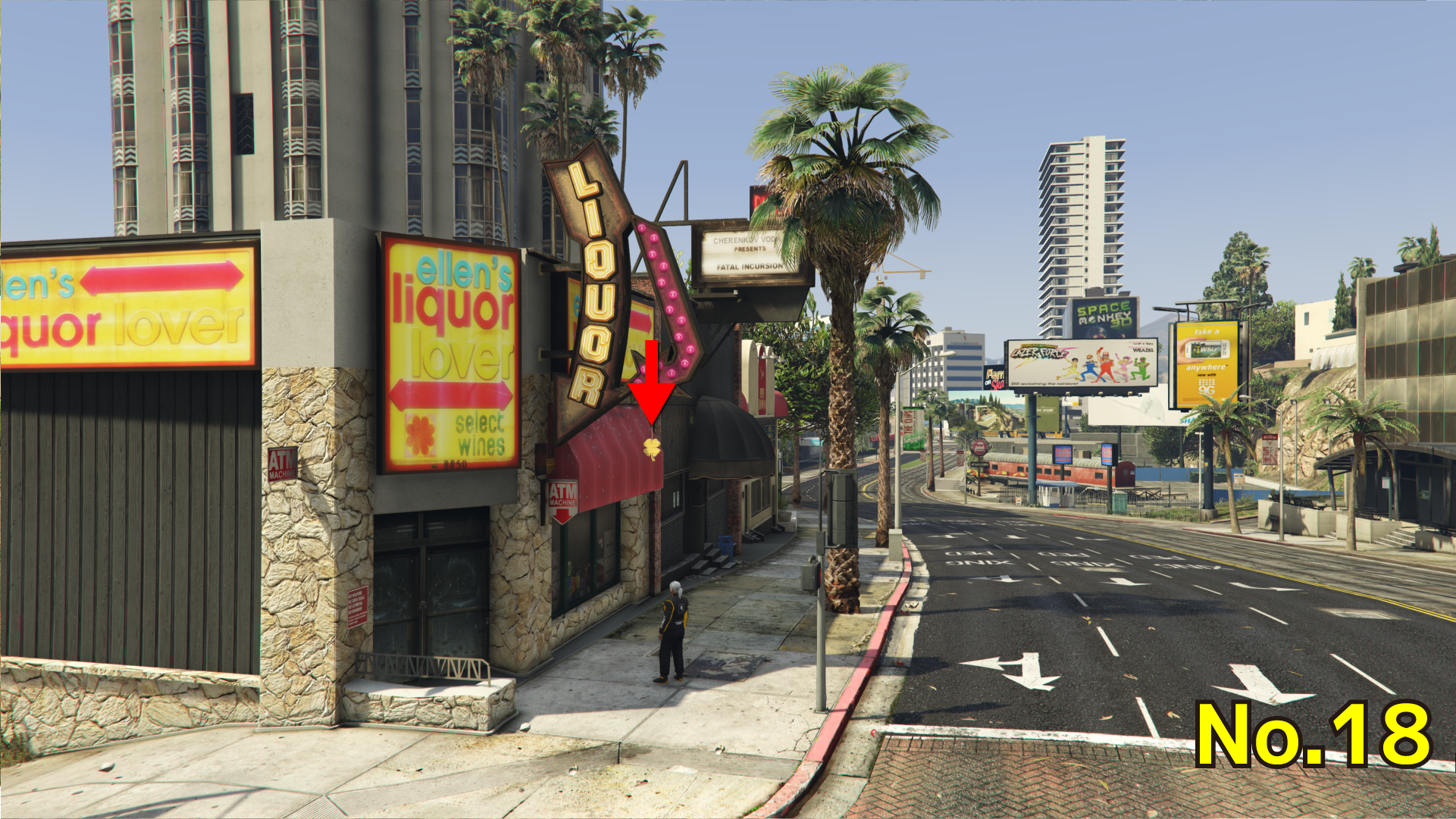 ラッキークローバーの場所