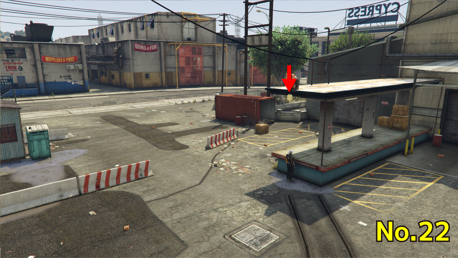 ラッキークローバーの場所